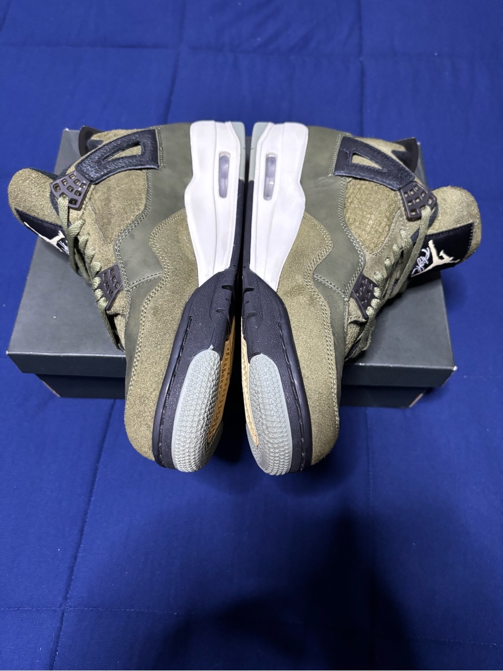 Jordan 4 Retro SE Craft Olive 2023 Size 11 - Picture 3 of 6